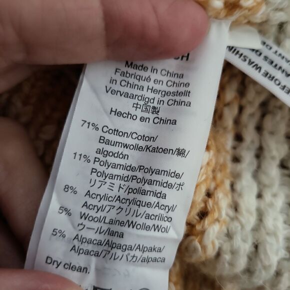 Madewell Alpaca cotton blend wide stripe sweater - Picture 7 of 7